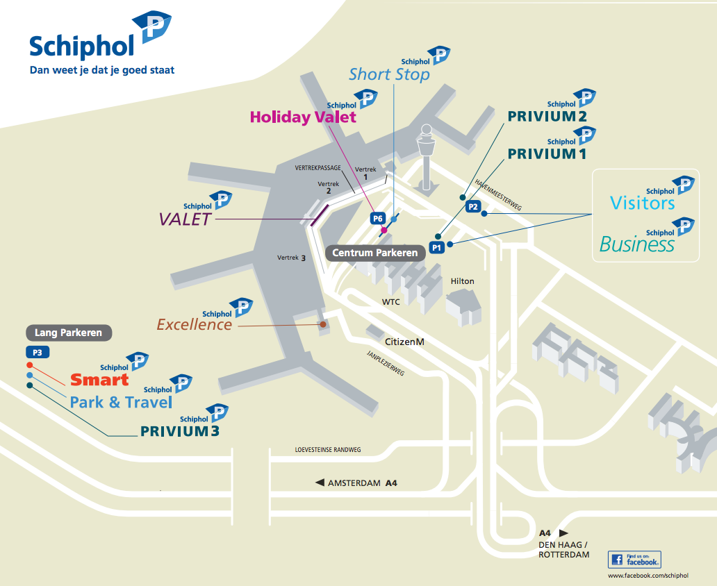 Smart Parking Schiphol Bekijk de mogelijkheden